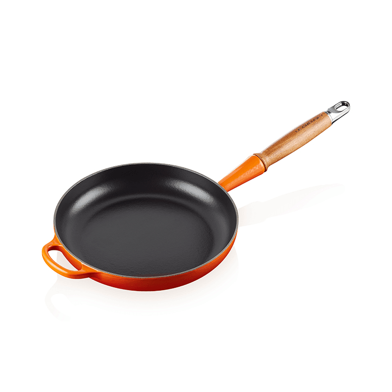 Signature Cast Iron 24cm Frying Pan, Volcanic