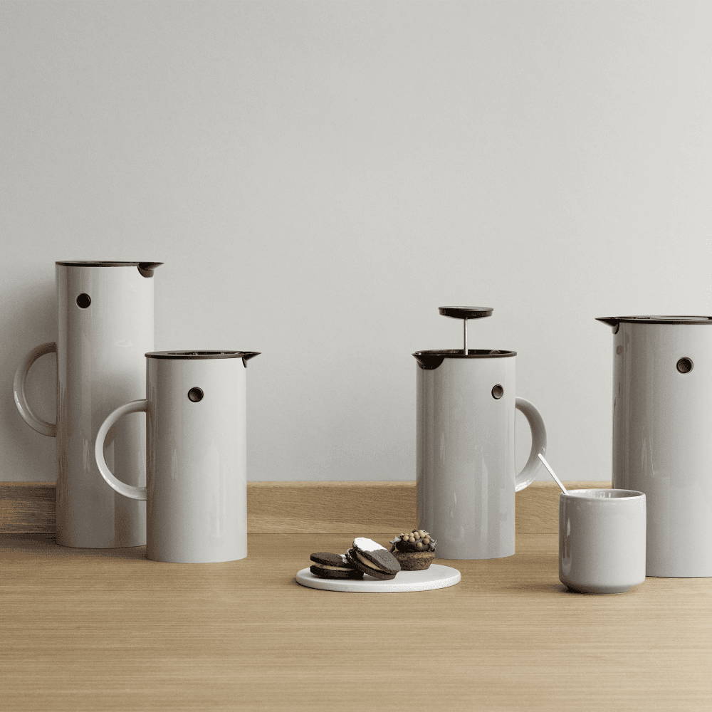 EM77 by Erik Magnussen Vacuum jug, H30cm - 1 litre, Light Grey