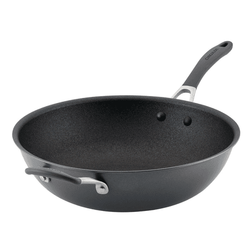Image showing the A1 Non-Stick  Stirfry Pan, 34cm, Grey product.