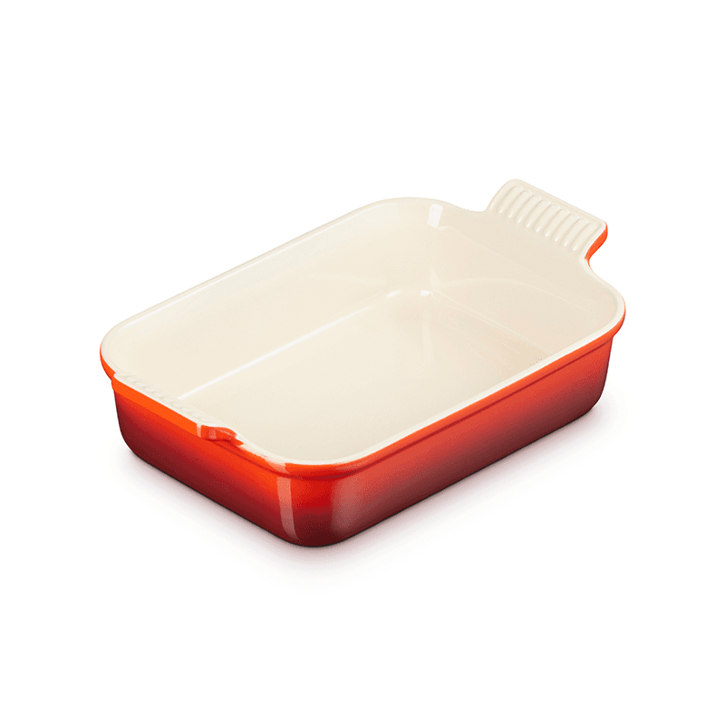 Stoneware Rectangular dish, 26 x 19cm - 2.3 litre, Cerise