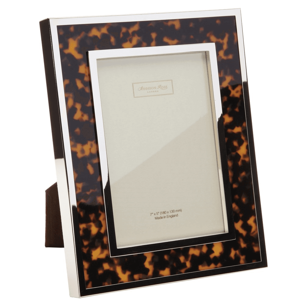 Tortoise Shell Photograph frame, 5 x 7"