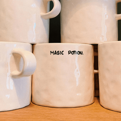 Image showing the Magic Potion Mug, 500ml, Black product.