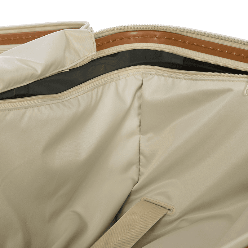 Bellagio Suitcase, H76 x L53 x W29/33cm, Cream