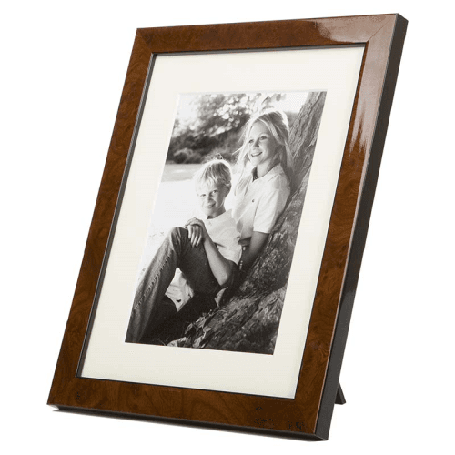 Image showing the Medium Maple Mounted Photograph Frame, 10x8", Maple product.