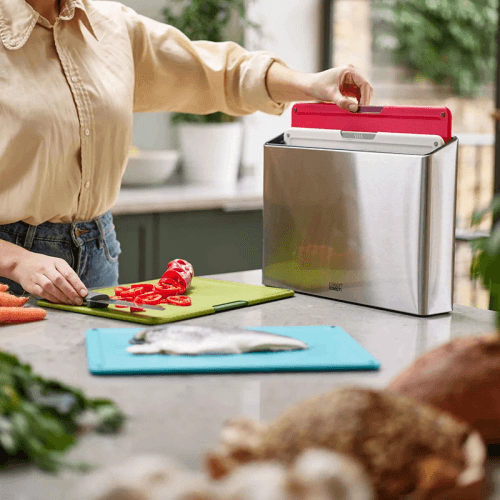Image showing the Folio Icon Steel 4 Piece Chopping Board Set, Multi product.