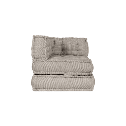 Image showing the Nadeeka Modular Sofa Corner, Soft Grey product.