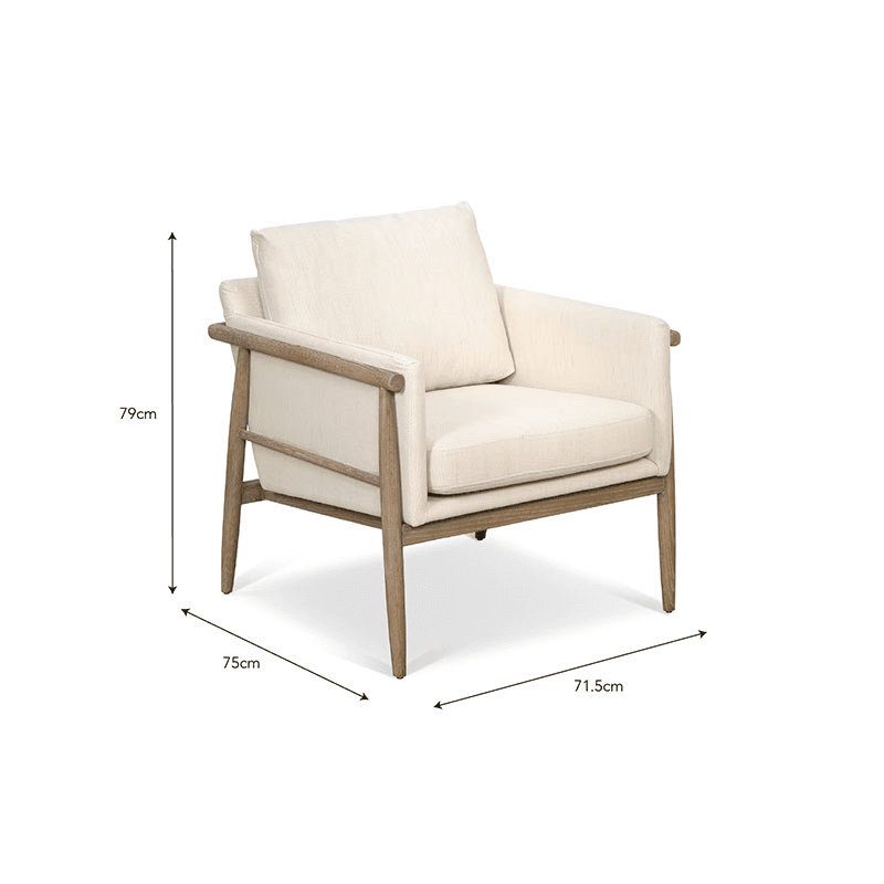 Kennington Armchair, Natural
