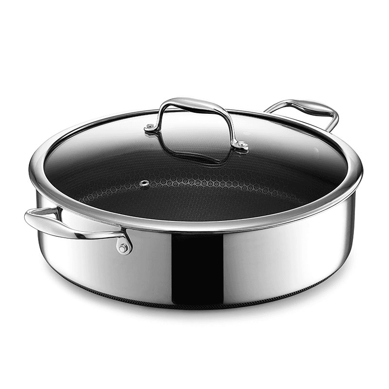 Hybrid Deep Saute Pan, 6.6L, Steel