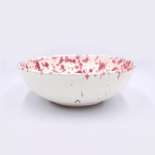 Image showing the Splatter Pasta Bowl, D20cm, Cranberry product.