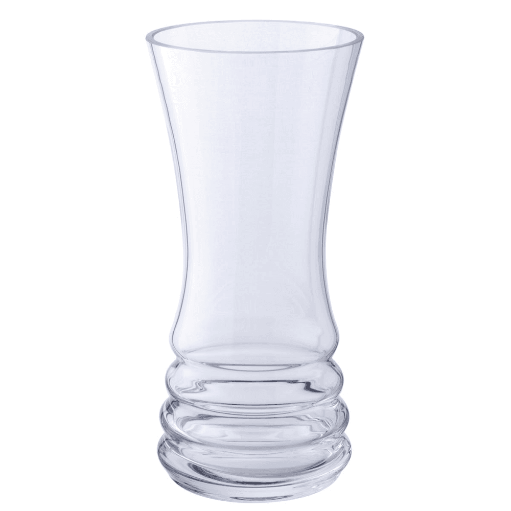 Wibble Bunch vase, H25cm, Clear