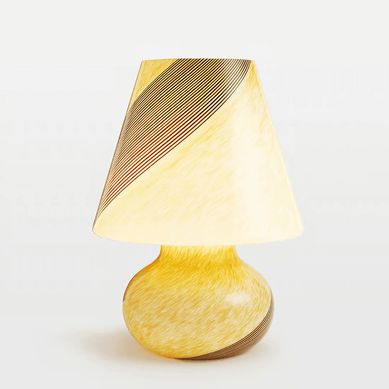 Lucio Murano Table Lamp, H40cm, White