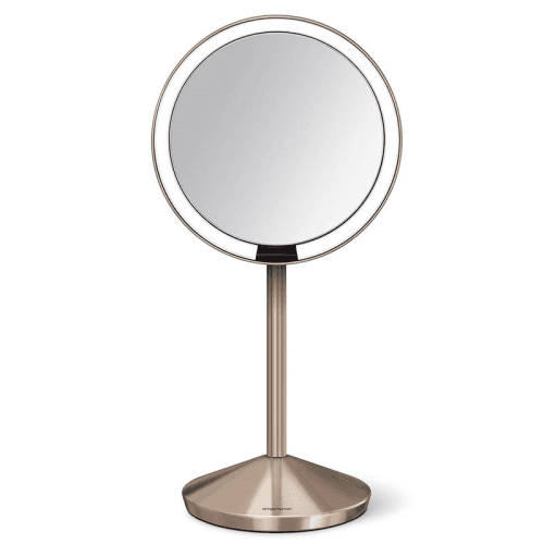 Image showing the Sensor Mirror Fold, D12cm, Rose Gold Stainless Steel product.