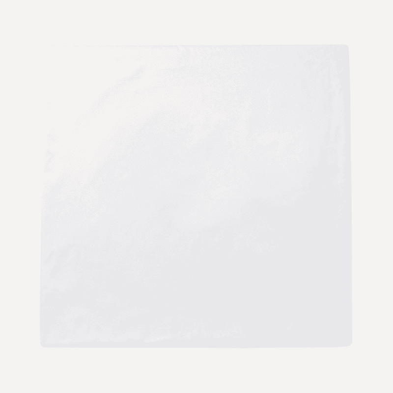 Percale 200TC Egyptian Cotton Fitted Sheet, King, White