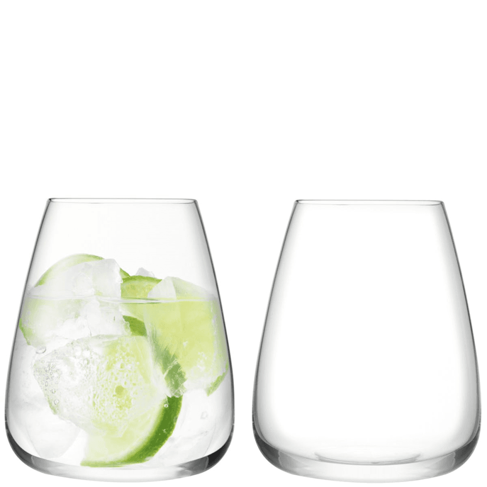 Wine Culture Pair of water glasses, 590ml, clear