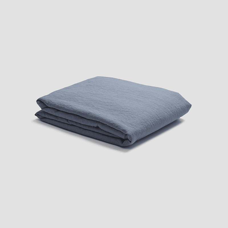 Flat Sheet, King, Dusk Blue