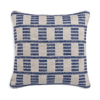 Image showing the Cushion, Square, Blue Cove Linen, Small, 43x 43cm product.