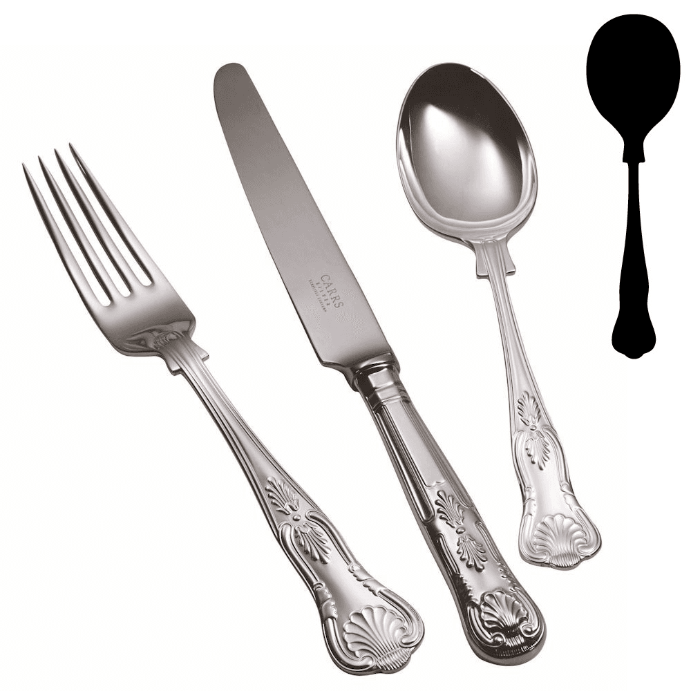 Kings Soup spoon, stainless steel