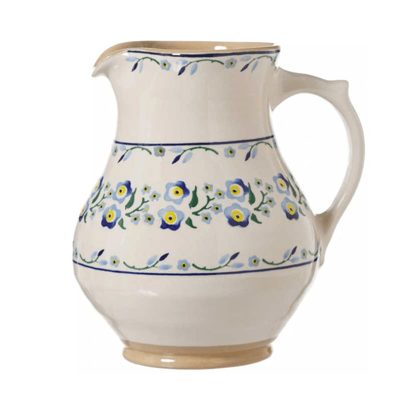 Forget me not Jug, Large, Multi