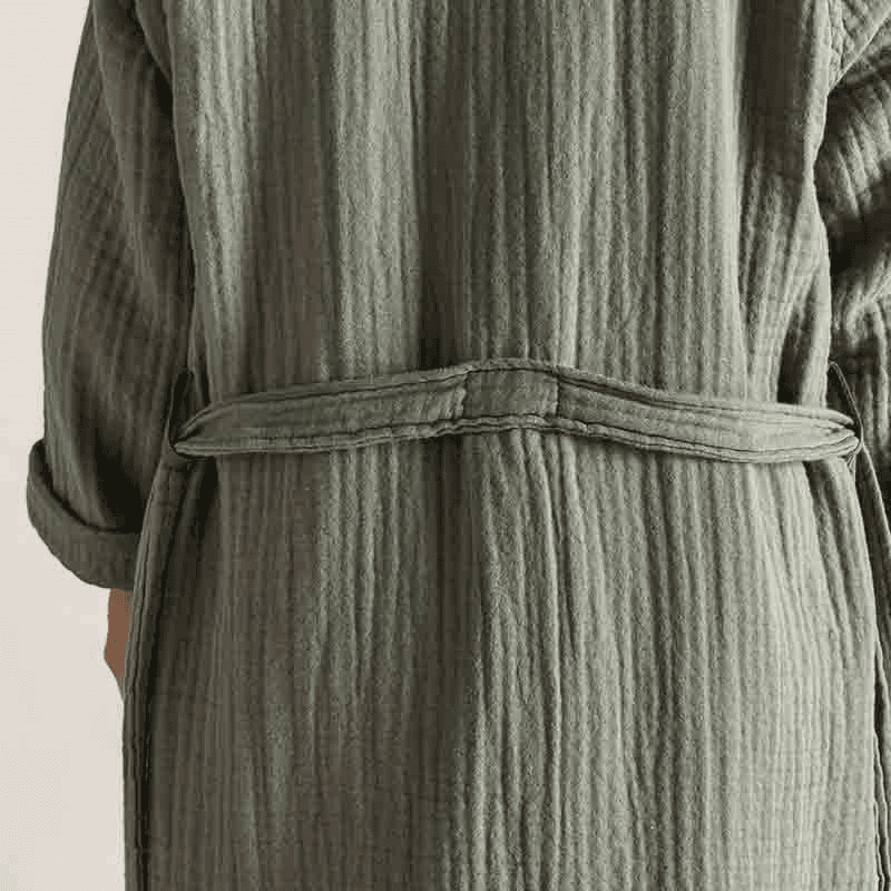 The Dream Cotton Robe, Small, Moss