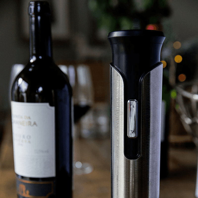 Electric Corkscrew, Stainless Steel