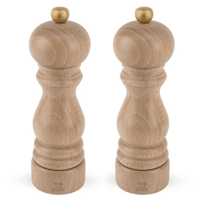 Paris Duo Pepper Mill & Salt Mill Set, 18cm, Natural