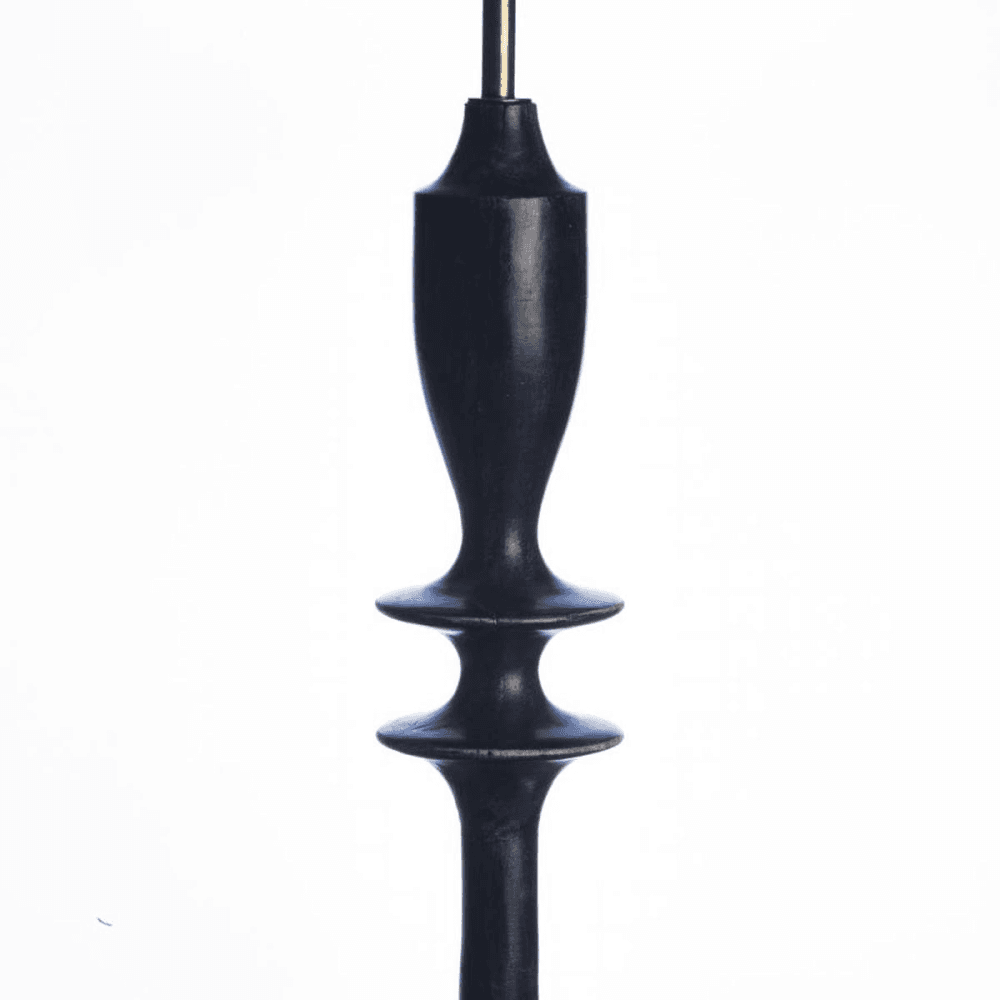 Moonshine Floor light - base only, Silvery Black