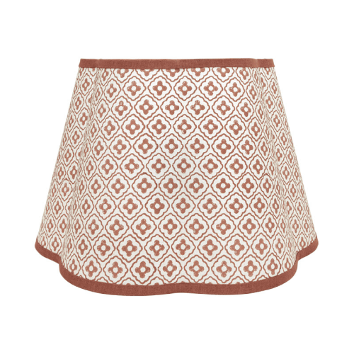 Image showing the Finestra Scalloped Shade, D25.5cm, Pink product.