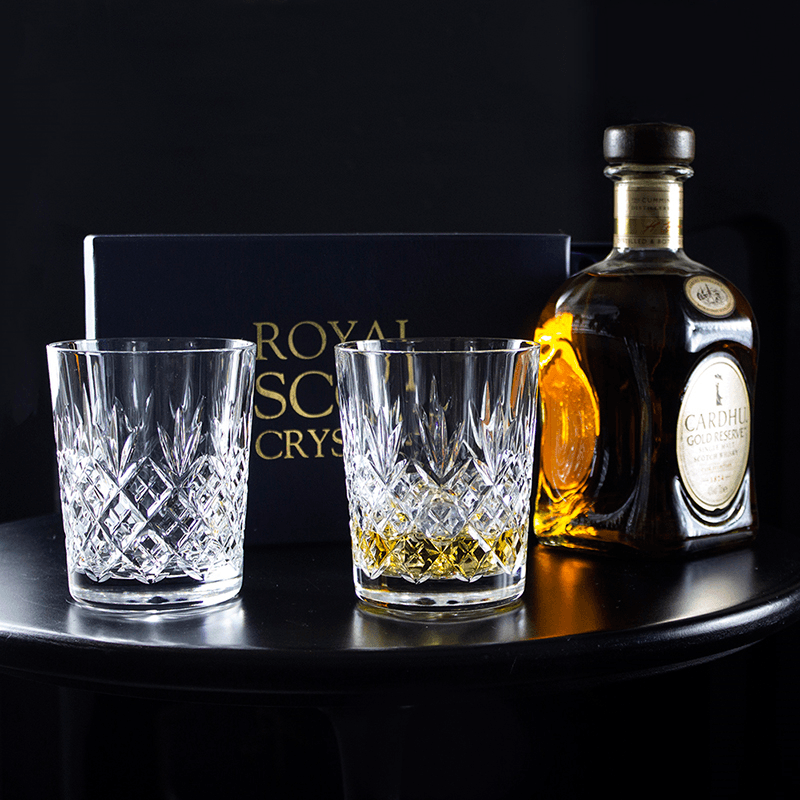 Edinburgh Set of 2 Tumblers, 380ml, Clear