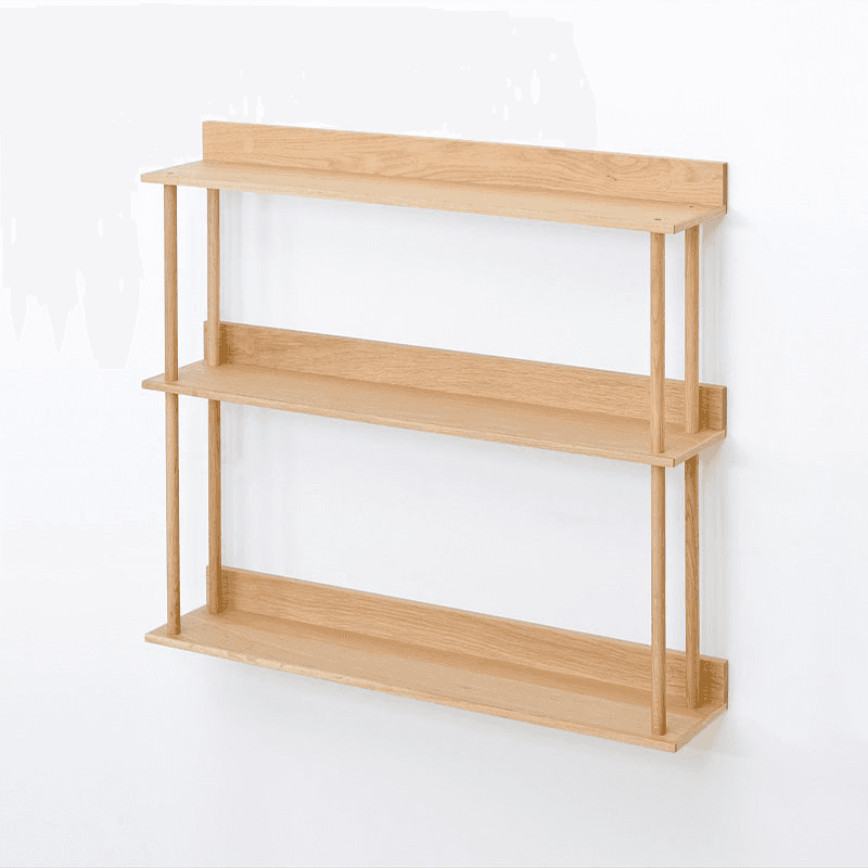 Platform 3 Shelf, H64 x W100cm, Oak