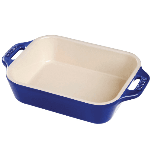 Image showing the Rectangular baking dish, 40.5 x 25 x 7.6cm, Dark Blue product.