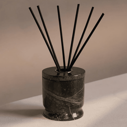 Image showing the Leather & Oud Diffuser, 150ml, Green product.