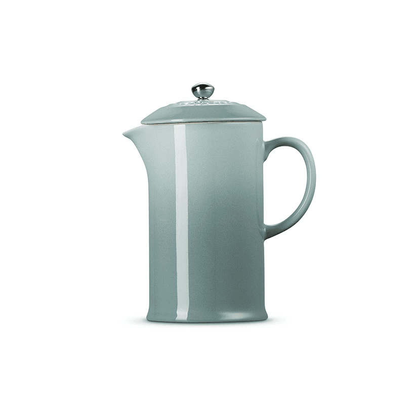 Stoneware Cafetière, 1L, Sea Salt