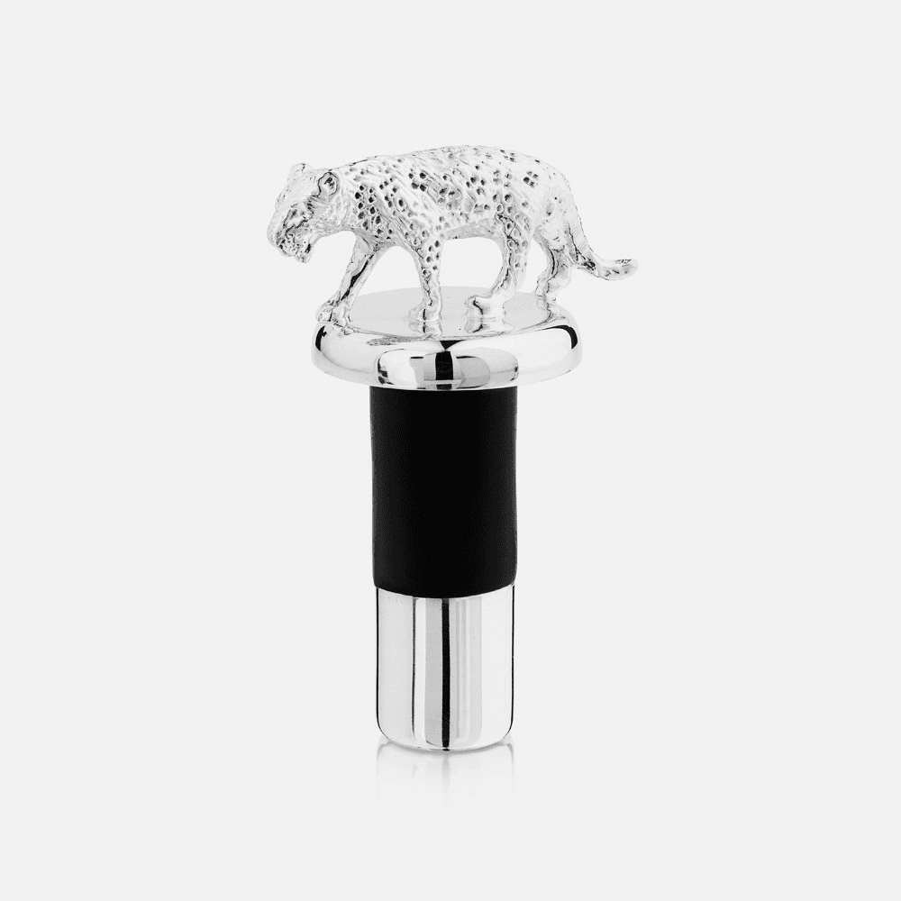 The Highland Safari Collection Stopper, D5 x H8cm, leopard
