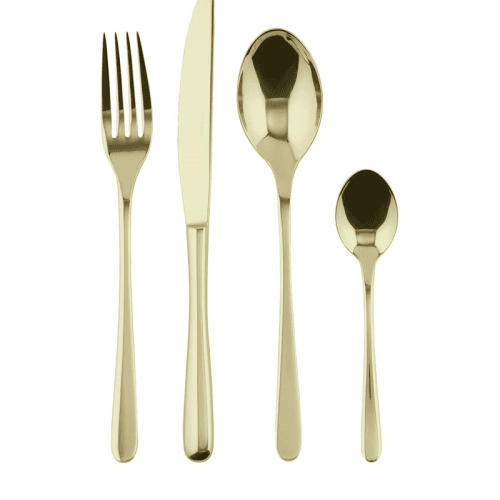 Image showing the Taste 24 Piece Cutlery Set, Champagne product.