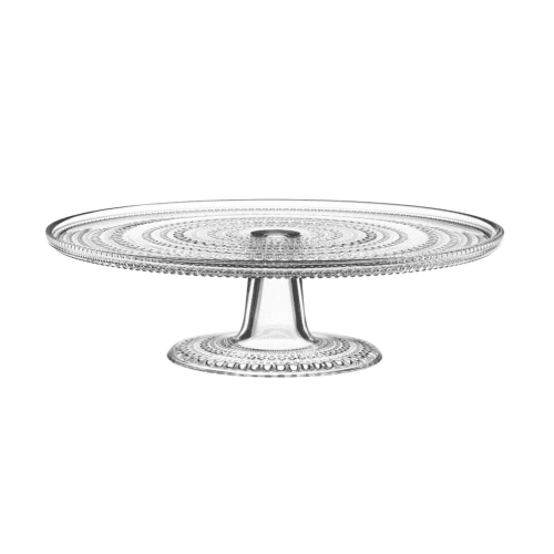 Image showing the Kastehelmi Cake stand, 31.5cm, Clear product.