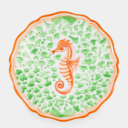 Image showing the Menagerie D'été Plate, D28cm, Green product.