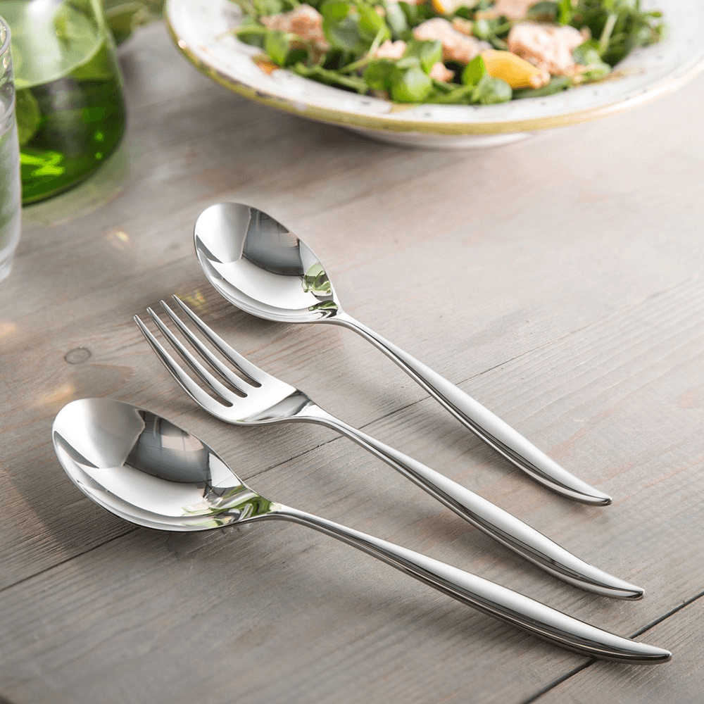 Hidcote Bright 3 piece serving set, Stainless Steel