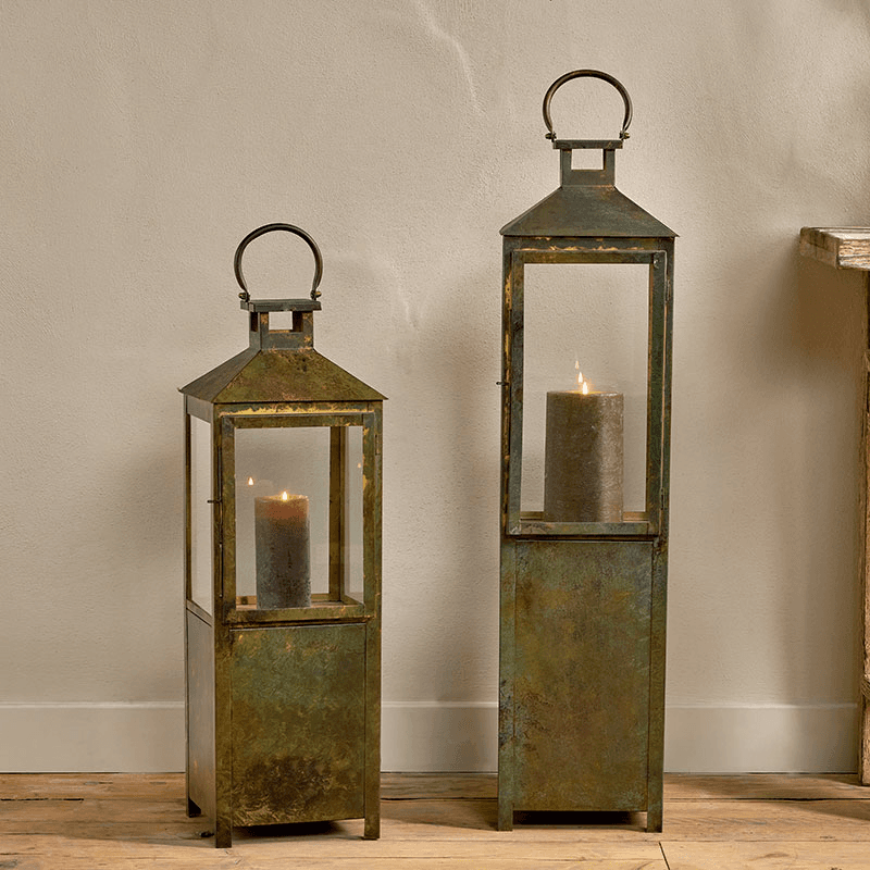 Asharu Lantern, H88cm, Antique Patina