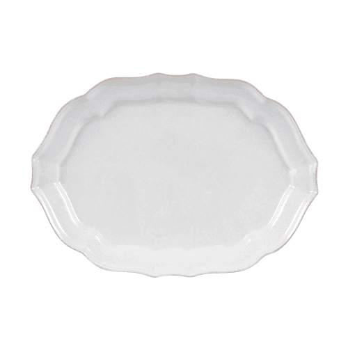 Image showing the Impressions Large oval platter, white product.