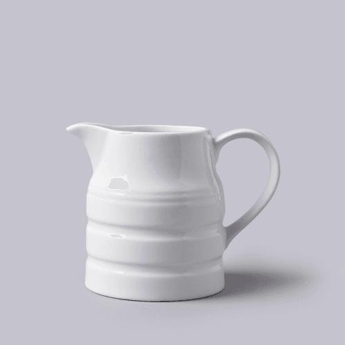 Image showing the Churn Jug, 500ml, White product.