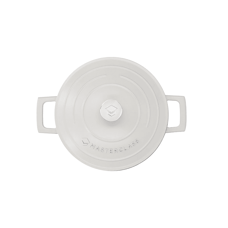 Cast Aluminium Casserole Dish, 2.5L, Cream