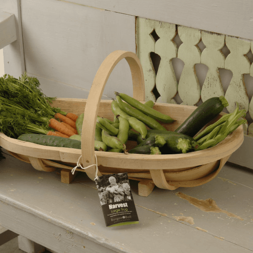 Image showing the Traditional Wooden Garden Trug, Large, 57x27cm product.