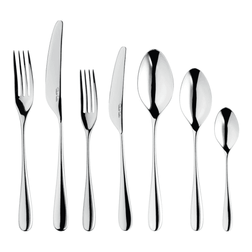 Image showing the Arden Bright 84 piece cutlery set, Stainless Steel product.