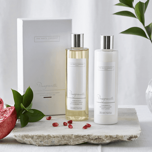 Image showing the Pomegranate Bath & Body Set product.