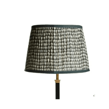 Straight empire Shade, 30cm, Teal with Inky Black Tape