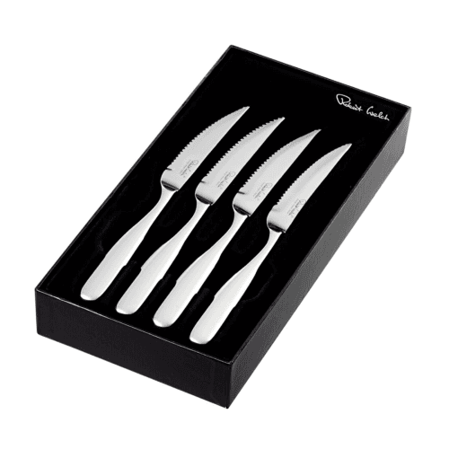 Image showing the Stanton Bright Set of 4 steak knives, Stainless Steel product.
