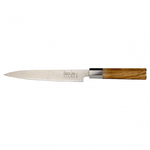 Image showing the Flame Carving Knife, 20cm, Olive Wood product.