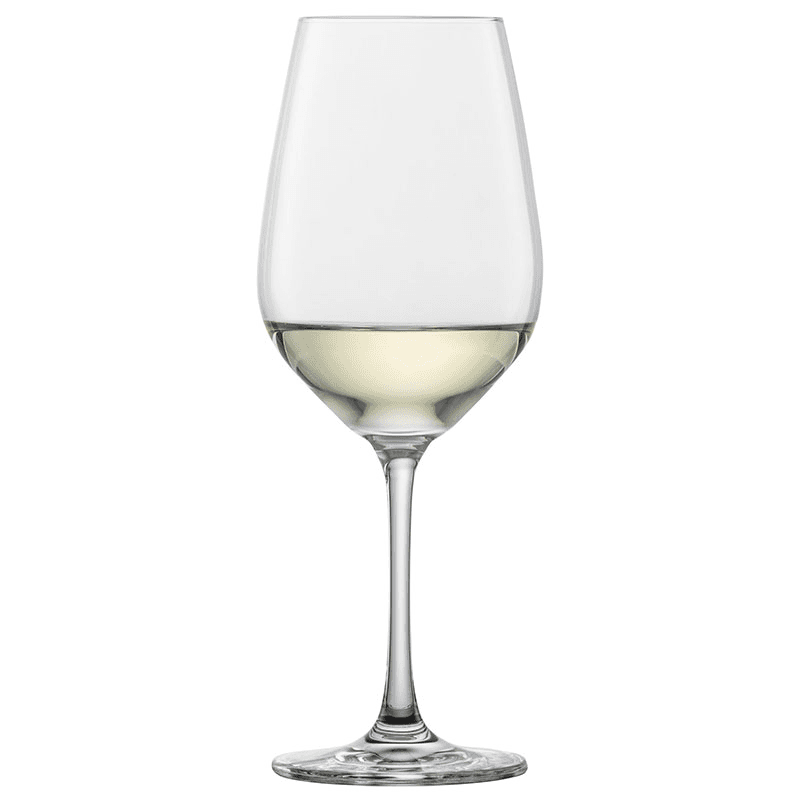 Forte Set fo 4 White Wine Glass, 405ml, Clear