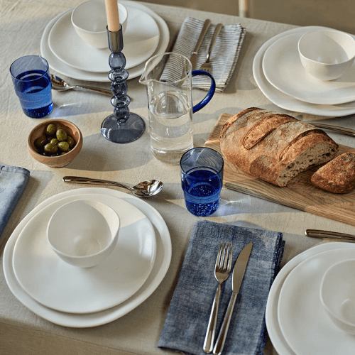 Image showing the 13 Piece Dinner Set, White product.