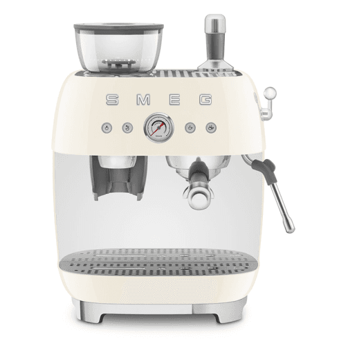 Image showing the Espresso Coffee Machine with Grinder, Cream product.
